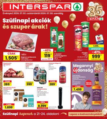 Újság INTERSPAR - 2026.07.02 - 2026.07.08.