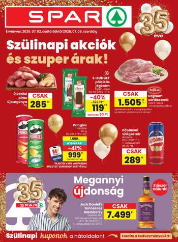 Újság SPAR - 2026.07.02 - 2026.07.08.