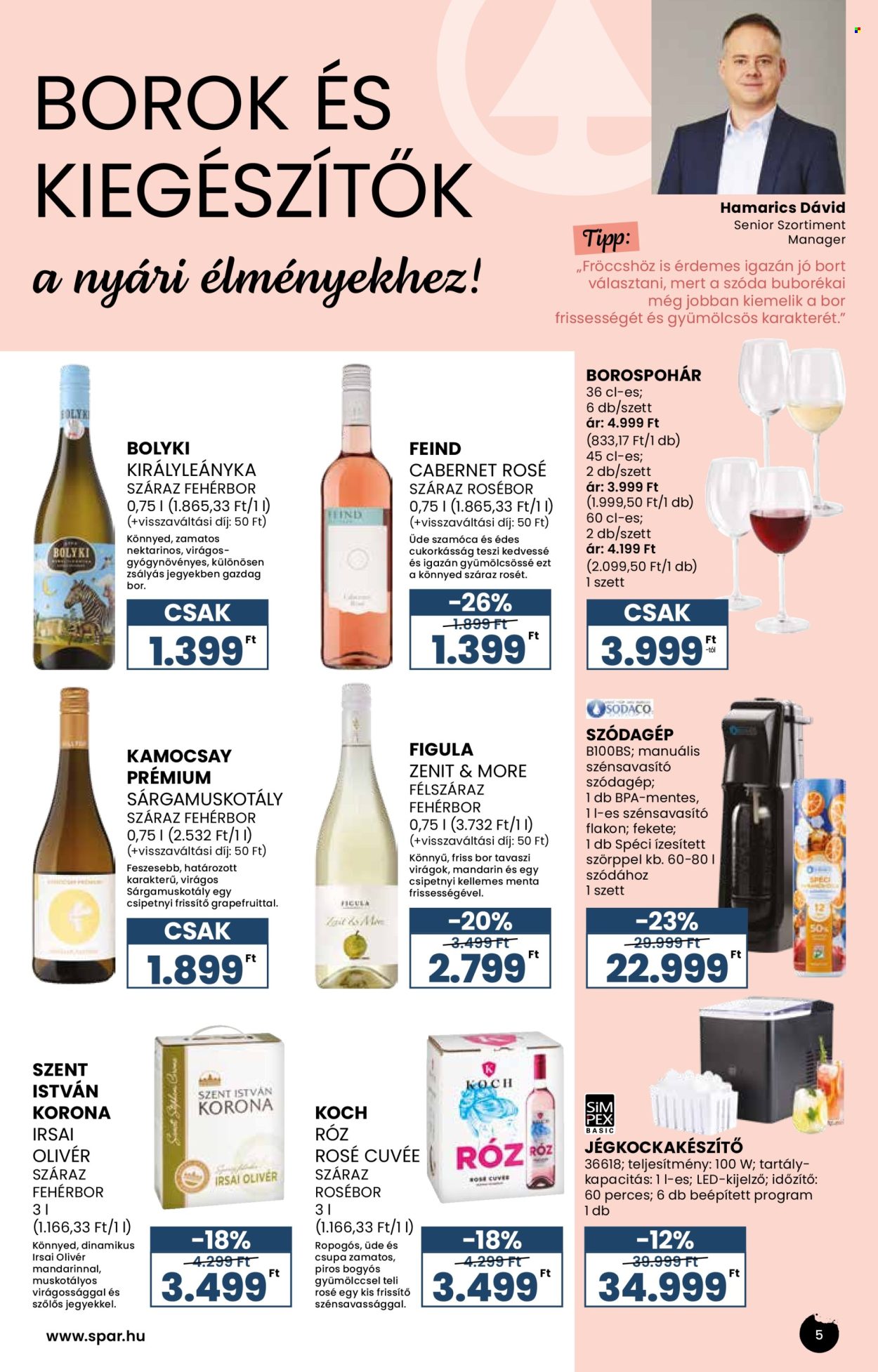 SPAR akciós újságok - 2026.07.01 - 2026.07.29. Oldal 5