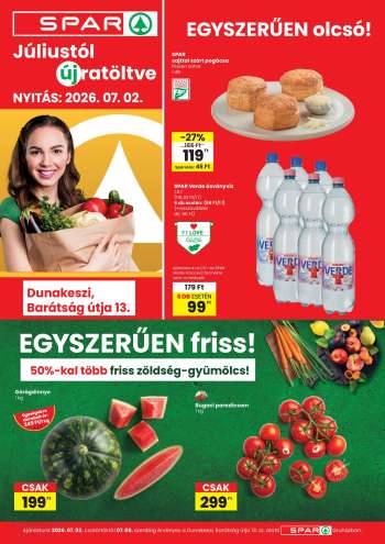 thumbnail - Akciós újság SPAR Szupermarket