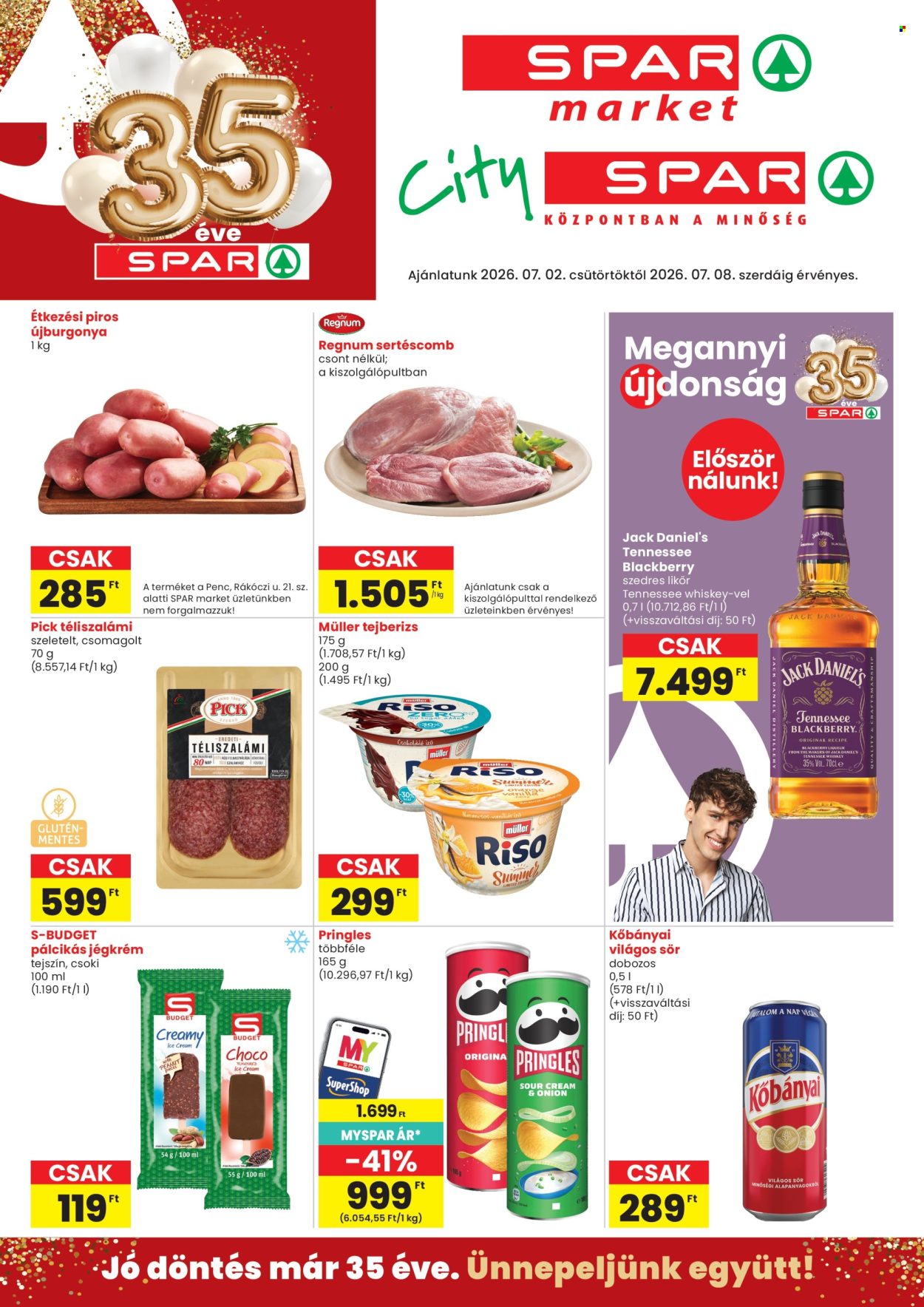 SPAR akciós újságok - 2026.07.02 - 2026.07.08. Oldal 1