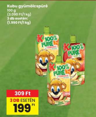 Kubu Gyümölcspüré