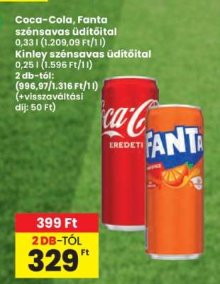 Coca-Cola, Fanta szénsavas üdítőital
