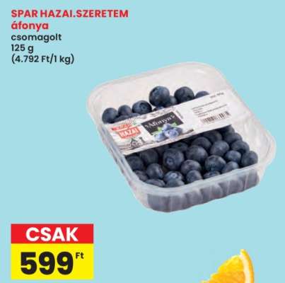 SPAR Hazai.Szeretem áfonya