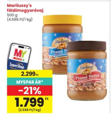 Marilussy's földimogyoróvaj