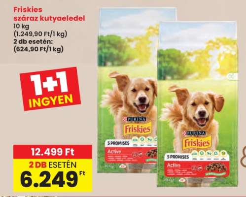 Friskies száraz kutyaeledel
