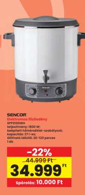 SENCOR Elektromos főzőedény