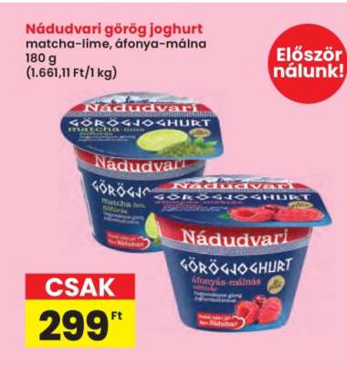 Nádudvari görög joghurt