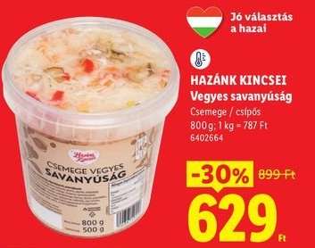 HAZÁNK KINCSEI Vegyes savanyúság