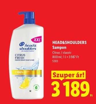 HEAD & SHOULDERS Sampon*