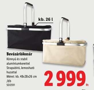 BEVÁSÁRLÓKOSÁR
