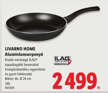 LIVARNO HOME Alumíniumserpenyő