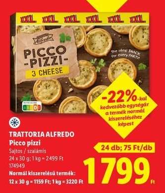 TRATTORIA ALFREDO Picco Pizzi*