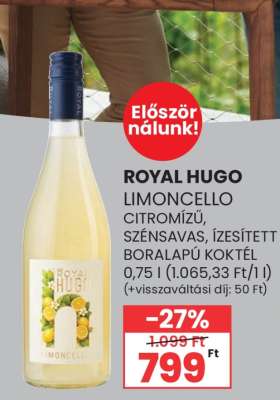 ROYAL HUGO LIMONCELLO