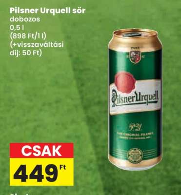 Pilsner Urquell sör