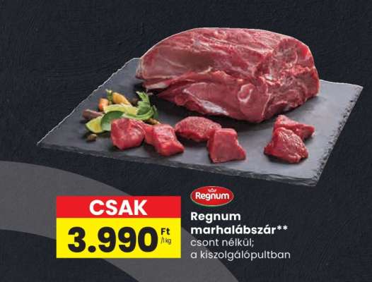 Regnum marhalábszár