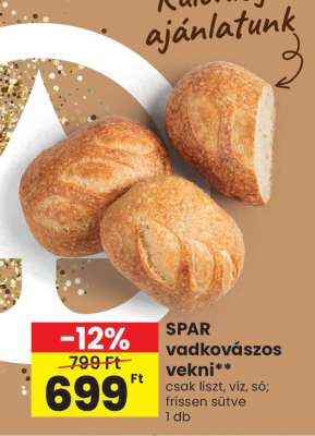SPAR VADKOVÁSZOS VEKNI