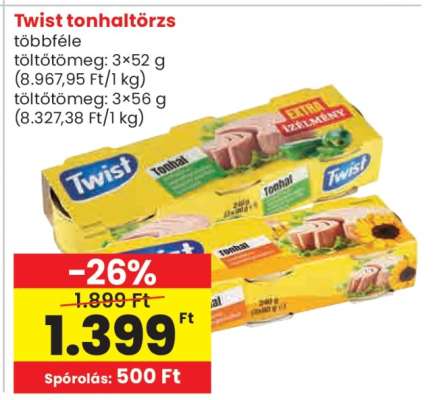 TWIST Tonhaltörzs