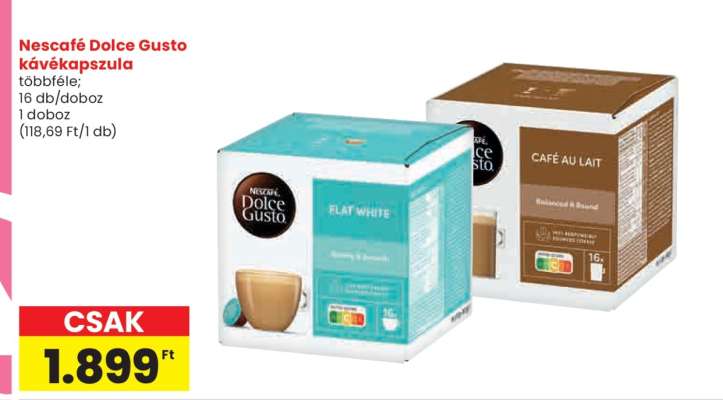 NESCAFE Dolce Gusto kávékapszula