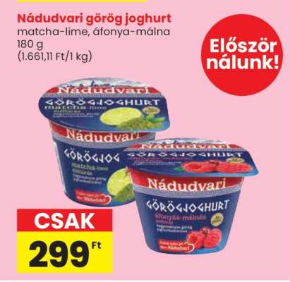 Nádudvari görög joghurt