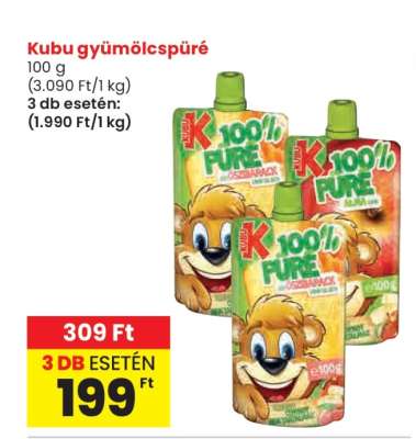 Kubu Gyümölcspüré