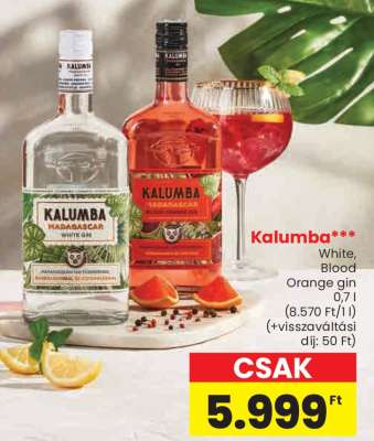 KALUMBA White / blood orange gin