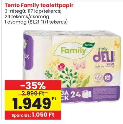 Tento Family toalettpapír