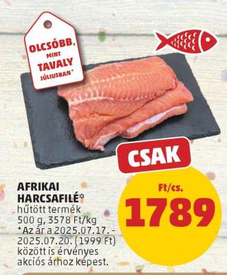 Afrikai Harcsafilé