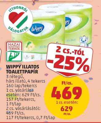 WIPPY ILLATOS TOALETTAPÍR