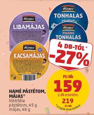 HAMÉ PÁSTÉTOM, MÁJAS
