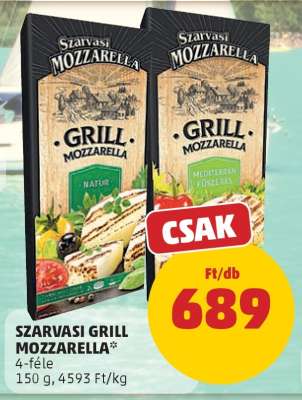 Szarvasi Grill Mozzarella