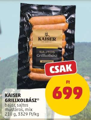 Kaiser grillkolbász