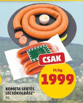 KOMETA SERTÉS LECSÓKOLBÁSZ