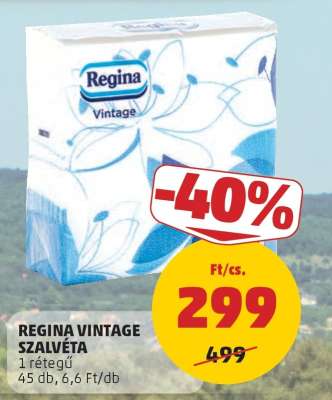 REGINA VINTAGE SZALVÉTA