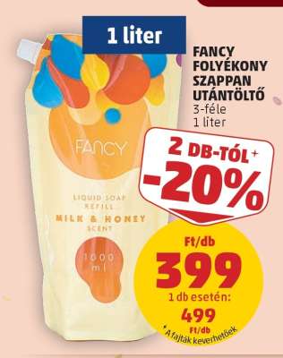 Fancy Folyékony Szappan Utántöltő