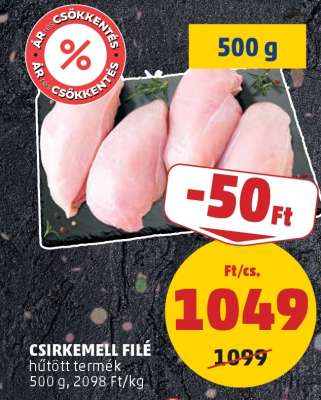 Csirkemell filé