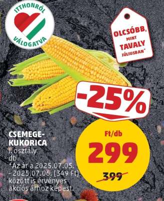Csemege-kukorica