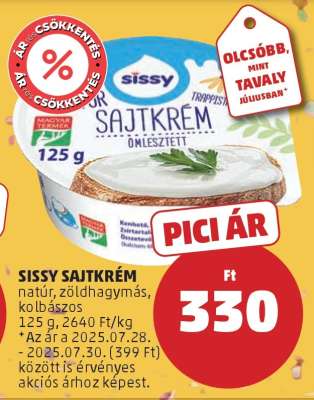 Sissy Sajtkrém