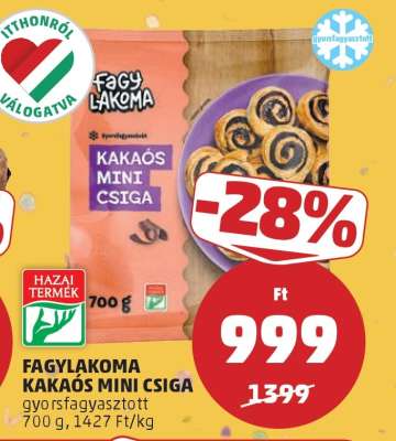 FAGYLAKOMA KAKAÓS MINI CSIGA