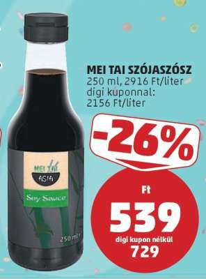 MEI TAI Szójaszósz