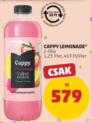 Cappy Lemonade