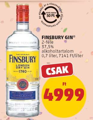 FINSBURY GIN