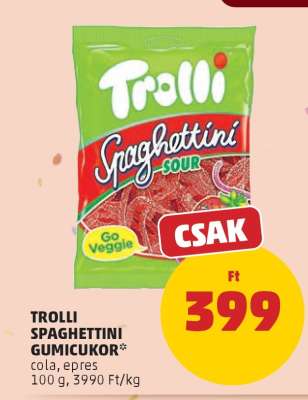 Trolli Spaghettini Gumicukor