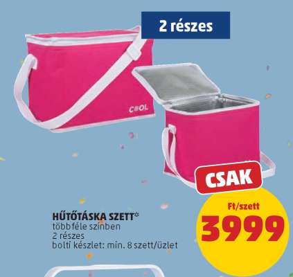 Hűtőtáska szett