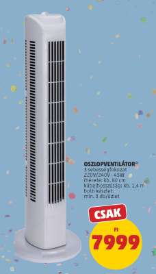 Oszlopventilátor