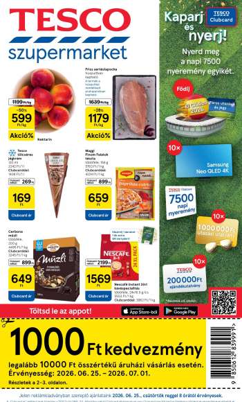 Újság TESCO - 2026.07.02 - 2026.07.08.
