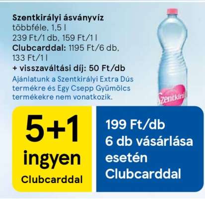 SZENTKIRÁLYI Ásványvíz