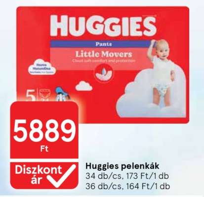 Huggies pelenkák