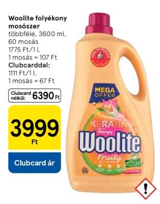 Woolite folyékony mosószer