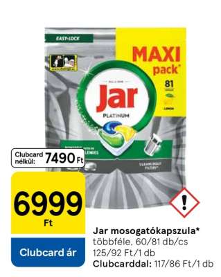 Jar mosogatókapszula